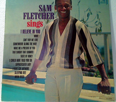 Sam Fletcher - Sings I Believe In You - VG+ (VG Cover) LP Record 1964 Vee Jay USA Vintl - Jazz / Big Band - Shuga Records
