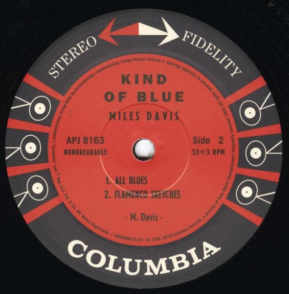 Miles Davis - Kind of Blue (1959) - Mint- 2 LP Record 2025 Analogue Productions Columbia 180 gram Vinyl - Jazz / Modal / Bop - Shuga Records