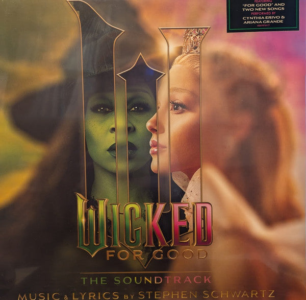 Stephen Schwartz - Wicked: For Good - New 2 LP Record 2025 Republic Verve Vinyl & Poster - Soundtrack / Musical - Shuga Records