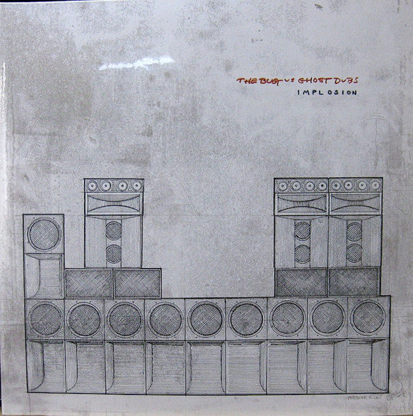 The Bug vs Ghost Dubs - Implosion - New 2 LP Record 2026 Pressure UK Vinyl - Electronic / Dub / Industrial / Bass Music - Shuga Records