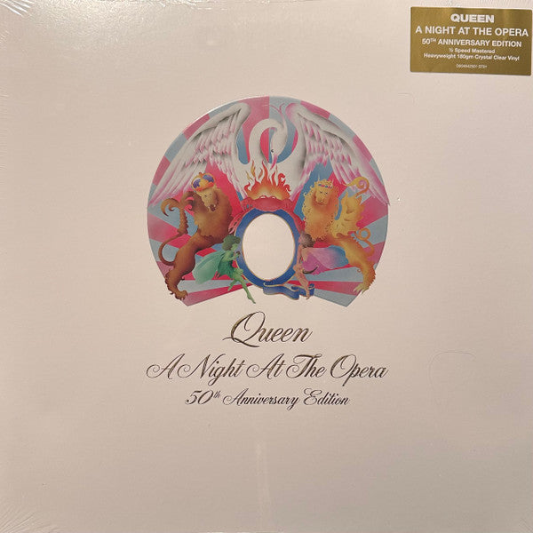 Queen - A Night At The Opera (1975) - New LP Record 2025 Hollywood Half Speed Mastered Crystal Clear 180 gram Vinyl - Pop Rock / Classic Rock - Shuga Records