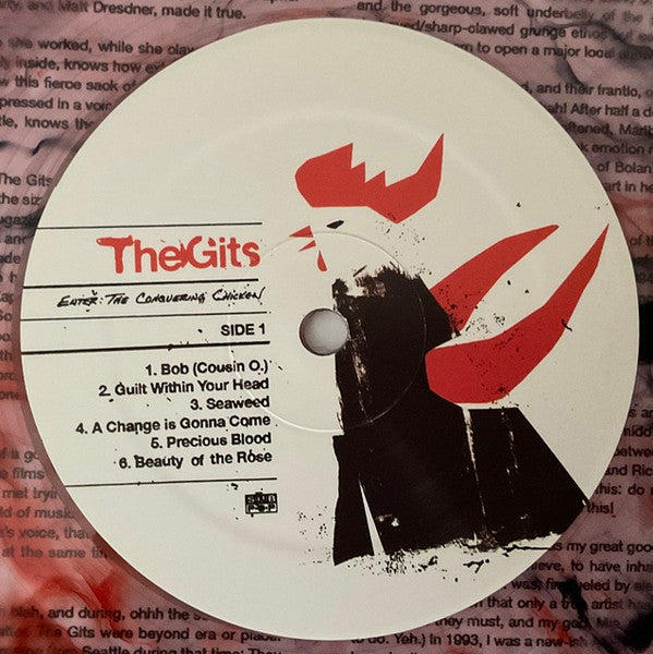 The Gits (1994) - Enter: The Conquering Chicken - New LP Record 2025 Sub Pop Clear with Red & Black Vinyl - Indie Rock / Punk - Shuga Records