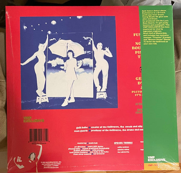 Gelli Haha - Switcheroo - New LP Record 2025 Innovative Leisure Vinyl Me Please Piss Yellow Vinyl & OBI - Indie Pop - Shuga Records