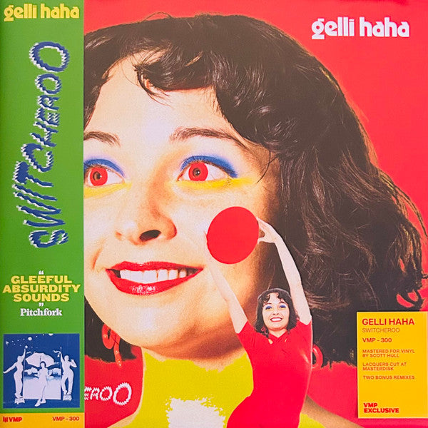 Gelli Haha - Switcheroo - New LP Record 2025 Innovative Leisure Vinyl Me Please Piss Yellow Vinyl & OBI - Indie Pop - Shuga Records