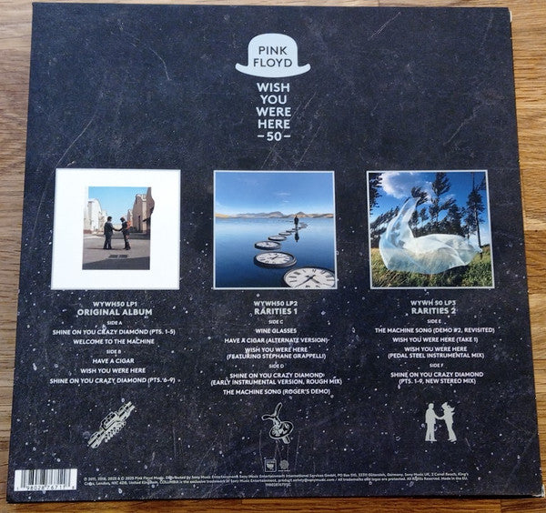 Pink Floyd - Wish You Were Here (1975) - New 3 LP Box Set 2025 Columbia Sony Vinyl - Prog Rock / Classic Rock - Shuga Records