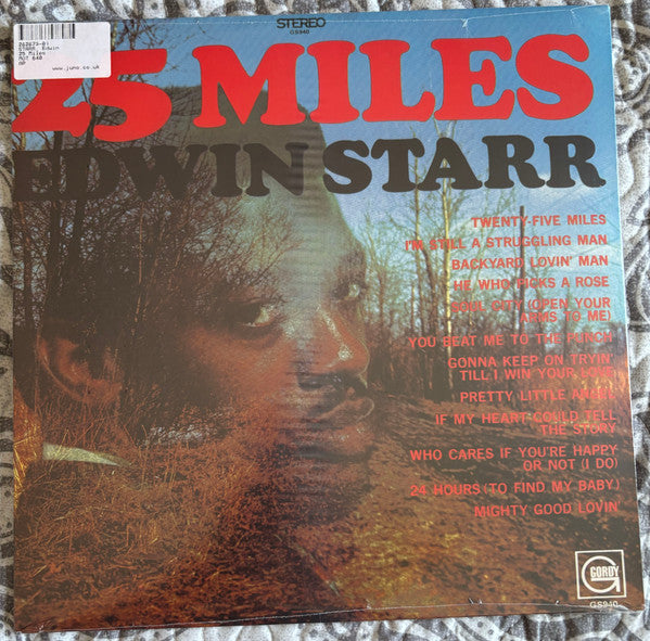 Edwin Starr - 25 Miles (1968) - VG+ LP Record 2007 Gordy USA Vinyl - Soul / Rhythm & Blues - Shuga Records