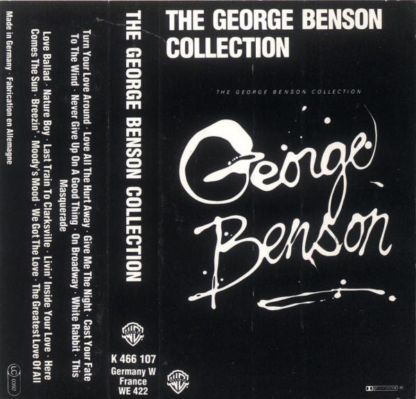 George Benson - The George Benson Collection - VG+ Cassette Warner Bros Europe Tape - Jazz - Shuga Records