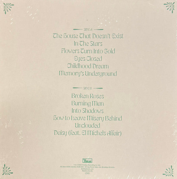 Melody's Echo Chamber - Unclouded - New LP Record 2025 Domino Mint Green Vinyl & Song Book - Dream Pop / Psychedelic - Shuga Records