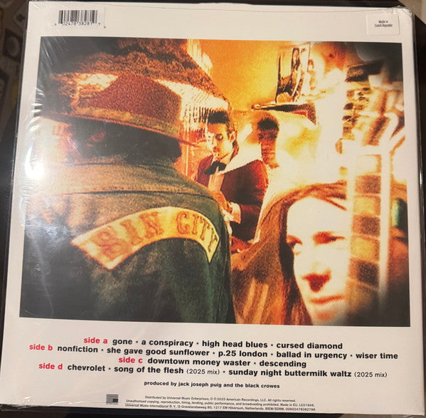 The Black Crowes - amorica. (1994) - New 2 LP Record 2025 American Recordings 180 gram Vinyl - Southern Rock / Rock & Roll - Shuga Records