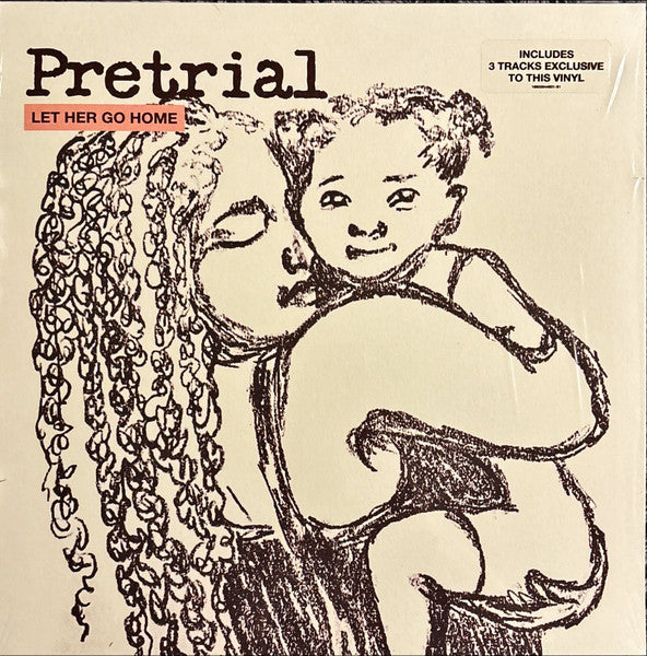 Fiona Apple - Pretrial (Let Her Go Home) - New 12" Single Record 2025 Epic Clean Slate Clear Vinyl - Pop - Shuga Records