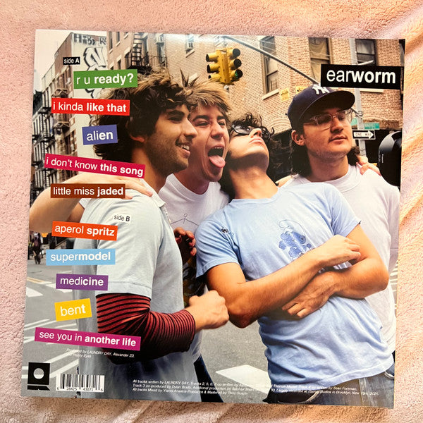 Pre-Order Meet & Greet Signing Event - LAUNDRY DAY - EARWORM - New LP Record 2025 Album - Shuga Records