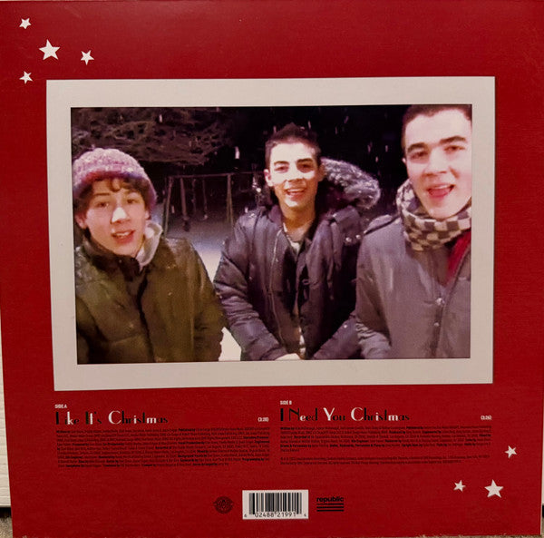 Jonas Brothers - Like It’s Christmas - New EP Record 2025 Republic Red Vinyl - Holiday / Pop - Shuga Records