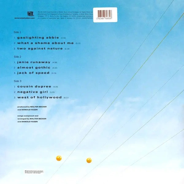Steely Dan - Two Against Nature (2000) - New 2 LP Record 2026 Giant Crystal-Clear 180 gram Vinyl - Rock / Jazz Fusion - Shuga Records