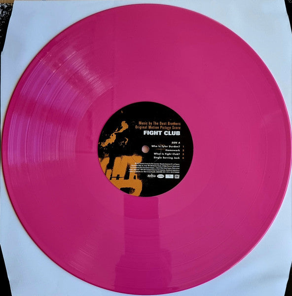 The Dust Brothers - Fight Club - Original Motion Picture Score (1999) - New 2 LP Record 2026 Rhino Restless Pink 180 gram Vinyl - 90s Soundtrack / Trip Hop - Shuga Records