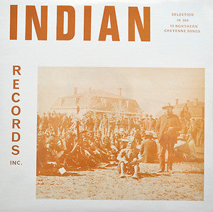 Burton Fisher, George Fisher, Charles Little Oldman, Clifford Bighead - 12 Northern Cheyenne Songs - New LP Record 1972 Indian USA Vinyl - Aboriginal / World - Shuga Records