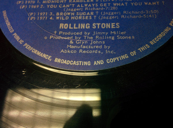 The Rolling Stones - Hot Rocks 1964-1971 - VG+ 2 LP Record 1973 London USA Original Mispress Shelley Pressing Vinyl - Classic Rock / Blues Rock - Shuga Records