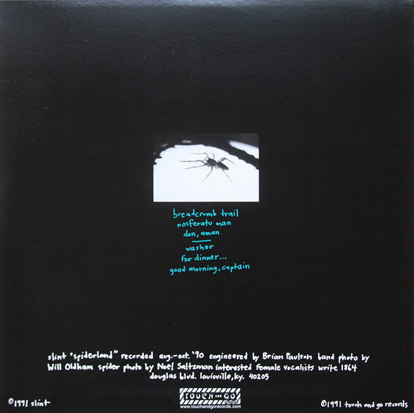 Slint - Spiderland (1991) - New LP Record 2025 Touch And Go 180 gram Vinyl - Indie Rock / Math Rock / Post Rock - Shuga Records