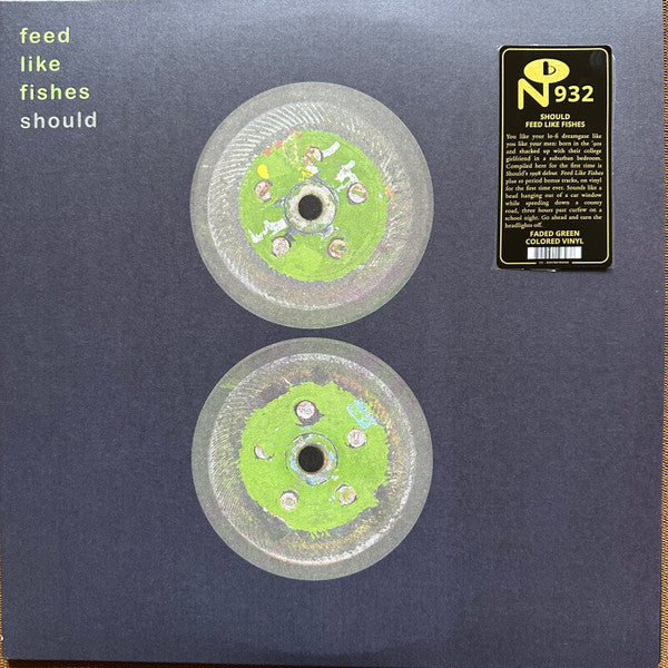 Should - Feed Like Fishes (1998) - New 2 LP Record 2026 Numero Group Spring Green Vinyl - Rock / Slowcore / Shoegaze / Lo-Fi