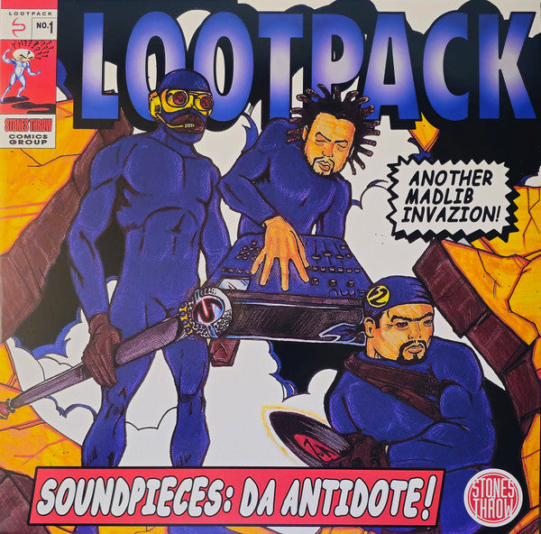 Lootpack (Madlib) - Soundpieces: Da Antidote! (1999) - New 3 LP Record 2026 Stones Throw Primary Color Vinyl - Hip Hop - Shuga Records