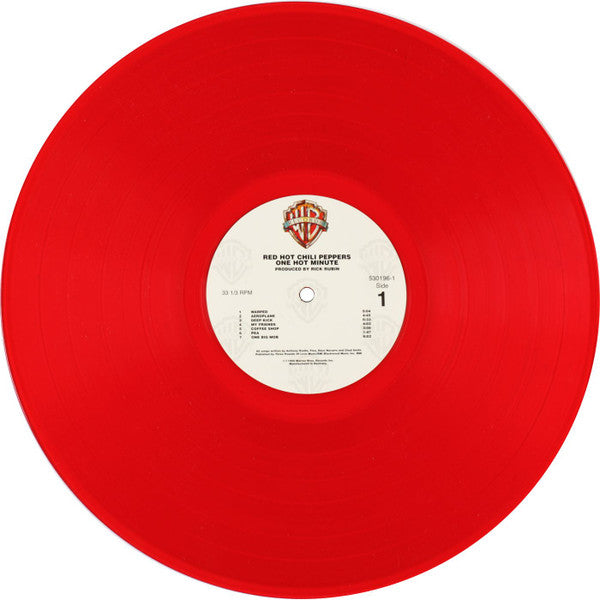 Red Hot Chili Peppers - One Hot Minute (1995) - New LP Record 2012 Warner Red Vinyl, Lenticular Cover & Numbered - Alternative Rock / Funk Metal
