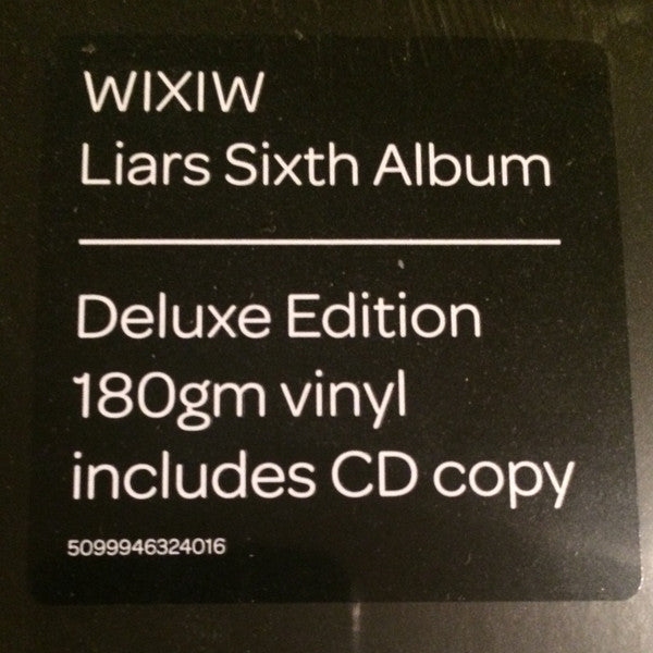 Liars - WIXIW - Mint- LP Record 2012 Mute UK 180 gram Vinyl - Alternative Rock / Experimental Rock - Shuga Records