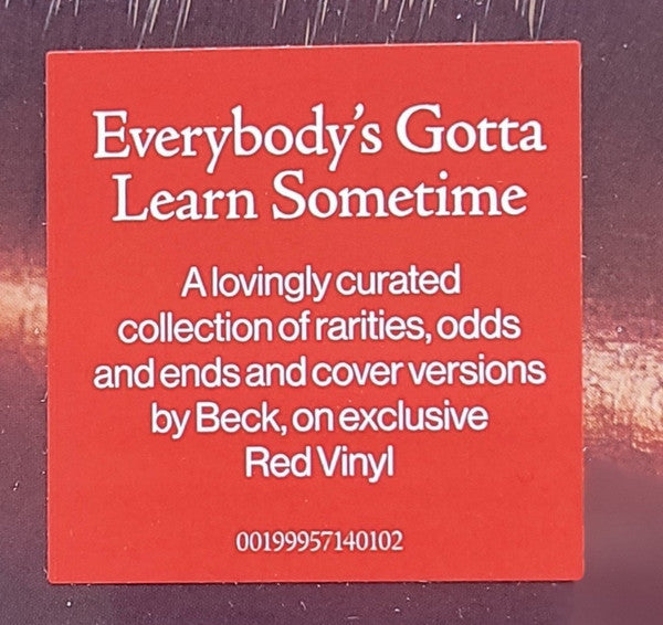 Beck - Everybody's Gotta Learn Sometimes - New LP Record 2026 Capitol Red Vinyl - Rock / Pop Rock - Shuga Records