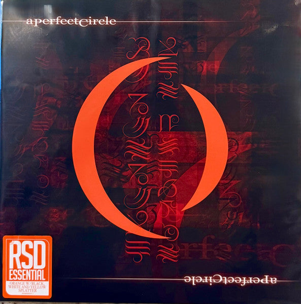 A Perfect Circle - Mer De Noms (2000) - New 2 LP Record 2026 Virgin Stereo Orange w/ Black, White, Yellow Splatter Vinyl - Prog Rock - Shuga Records