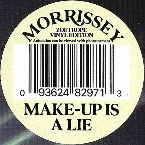 Morrissey - Make-Up Is A Lie - New LP Record 2026 Sire Zoetrope Picture Disc Vinyl - Indie Rock / Pop Rock