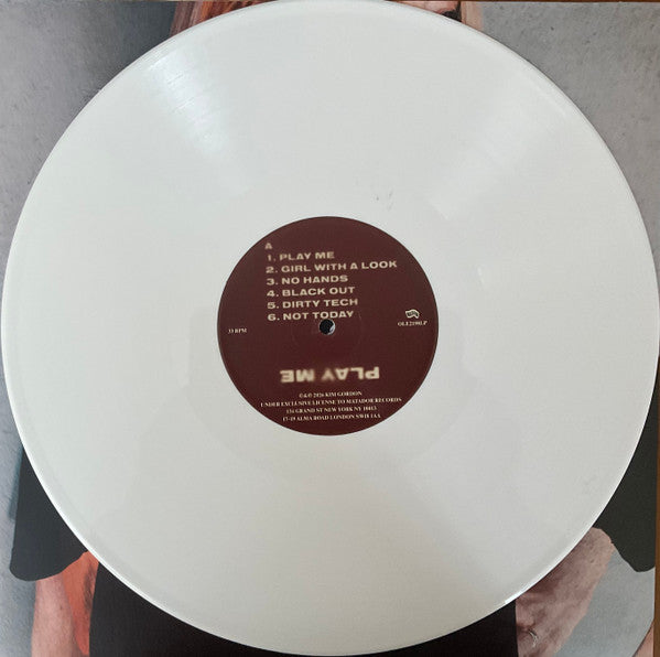 Kim Gordon - Play Me - New LP Record 2026 Matador Indie Exclusive White Vinyl - Noise Rock / Experimental - Shuga Records