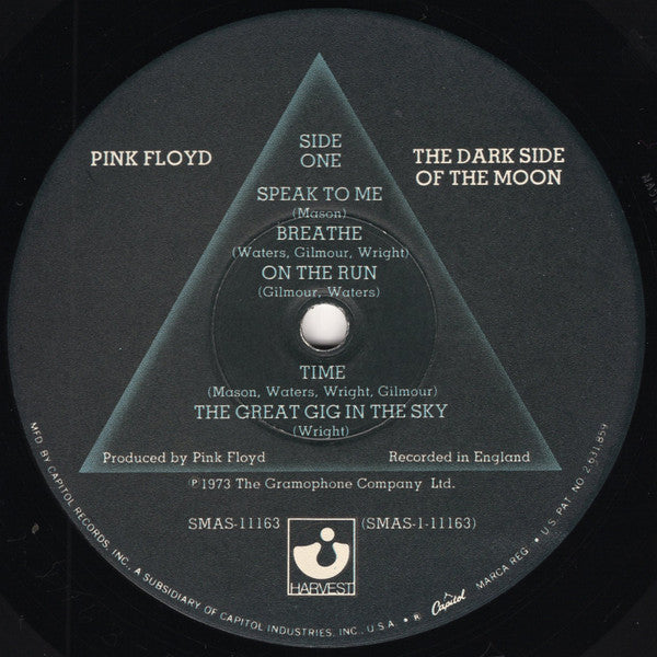 Pink Floyd - Dark Side of the Moon - VG+ LP Record 1973 Harvest USA Original Vinyl & 2 Posters - Psychedelic Rock / Prog Rock - Shuga Records