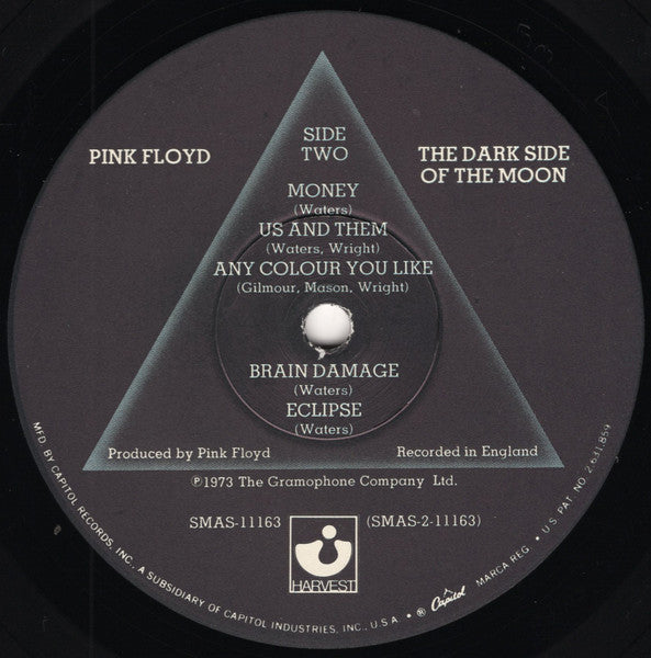 Pink Floyd - Dark Side of the Moon - VG+ LP Record 1973 Harvest USA Original Vinyl & 2 Posters - Psychedelic Rock / Prog Rock - Shuga Records