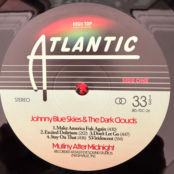 Johnny Blue Skies - Mutiny After Midnight - mint- LP Record 2026 High Top Mountain Black Vinyl & Insert - Country / Disco - Shuga Records