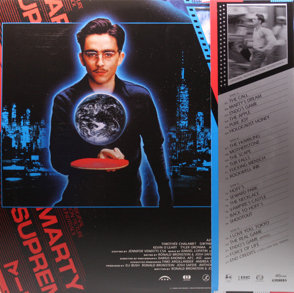 Daniel Lopatin - Marty Supreme (Original Motion Picture) - New 2 LP Record 2026 A24 Beat Clear & Black Vinyl, OBI & Poster - Soundtrack / Synthwave - Shuga Records