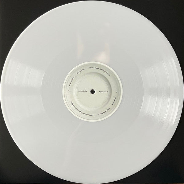 SIGNED AUTOGRAPHED - James Blake - Trying Times - New 2 LP Record 2026 Good Boy Limited Edition White Lightning Vinyl - Electronic / Contemporary R&B / Leftfield - Shuga Records