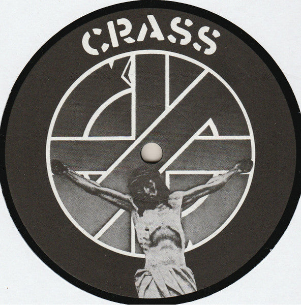Crass - Christ - The Album / Well Forked - But Not Dead - VG+ 2 LP Record Box Set 1982 Self Released UK Vinyl, Book & Poster - Punk Rock - Shuga Records