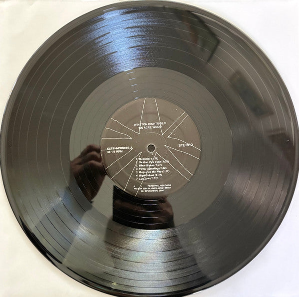 Winston Hightower - 100 Acre Wood - New LP Record 2026 K Vinyl - Indie Rock / Lo-Fi / Experimental - Shuga Records