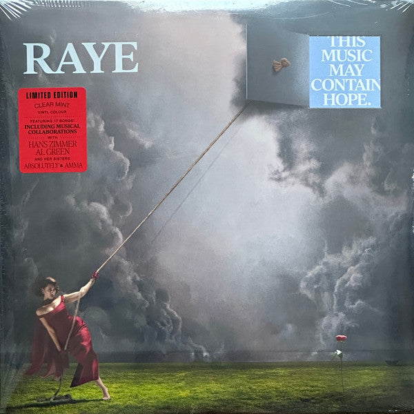 Raye - This Music May Contain Hope - New 2 LP Record 2026 Human Re Sources Indie Exclusive Clear Mint Vinyl & 34 Page Book - Soul / Pop - Shuga Records