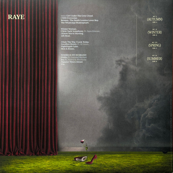 Raye - This Music May Contain Hope - New 2 LP Record 2026 Human Re Sources Indie Exclusive Clear Mint Vinyl & 34 Page Book - Soul / Pop - Shuga Records