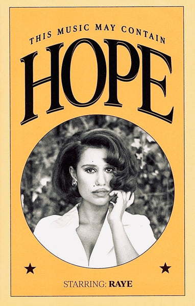 Raye - This Music May Contain Hope - New 2 LP Record 2026 Human Re Sources Indie Exclusive Clear Mint Vinyl & 34 Page Book - Soul / Pop - Shuga Records