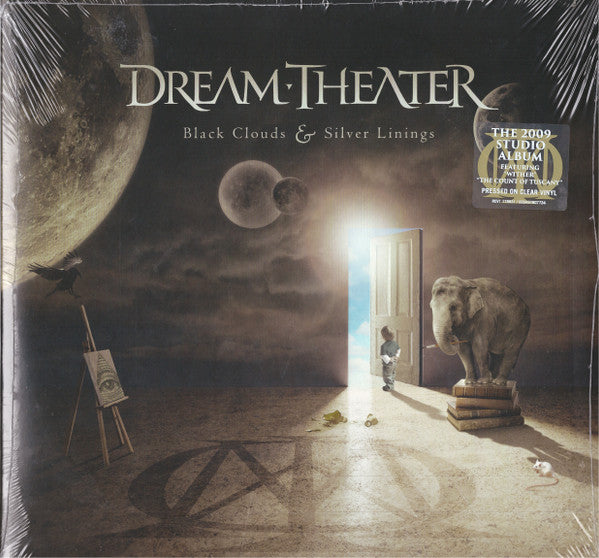Dream Theater - Black Clouds & Silver Linings (2009) - New 2 LP Record 2026 Roadrunner Clear Vinyl - Progressive Metal