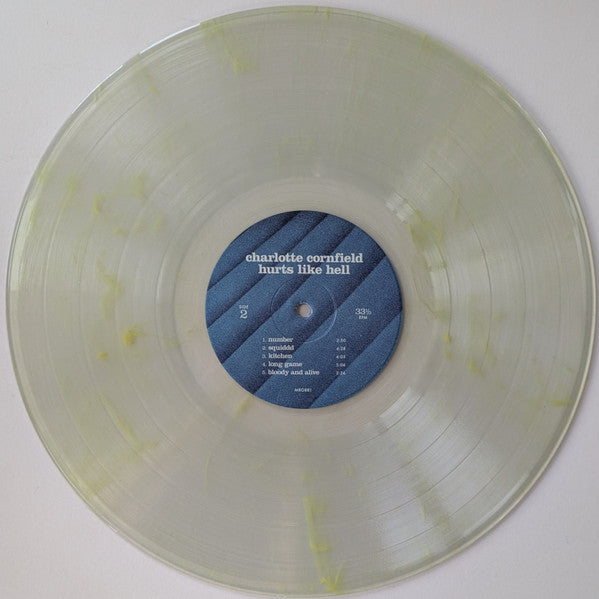 Charlotte Cornfield - Hurts Like Hell - New LP Record 2026 Merge Lightning Swirl Vinyl - Indie Rock / Folk Rock - Shuga Records
