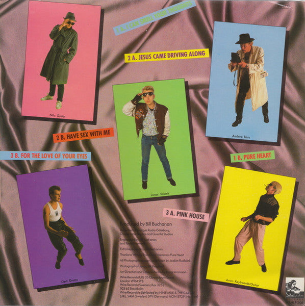 The Leather Nun - Lust Games - Mit- EP Record 1986 Wire UK Vinyl - Alternative Rock - Shuga Records