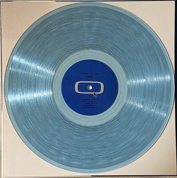 Brent Faiyaz - Icon - New LP Record 2026 Lost Kids Blue Transparent Vinyl - R&B / Soul - Shuga Records