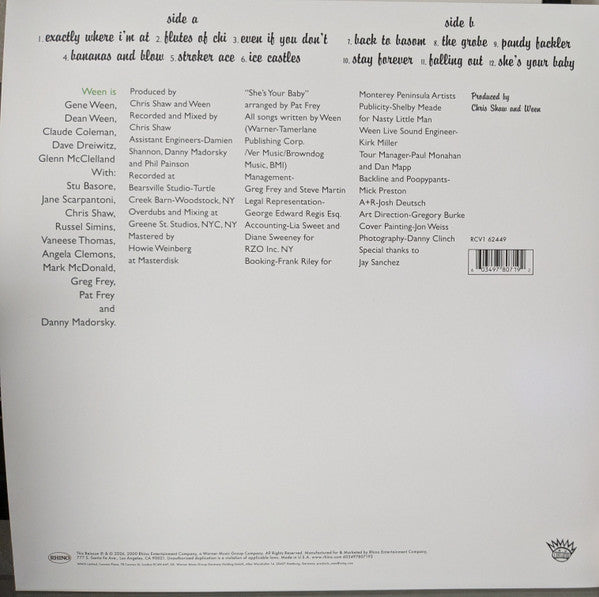 Ween - White Pepper (2000) - New LP Record 2026 Rhino USA Green Vinyl - Alternative Rock / Psychedelic Rock