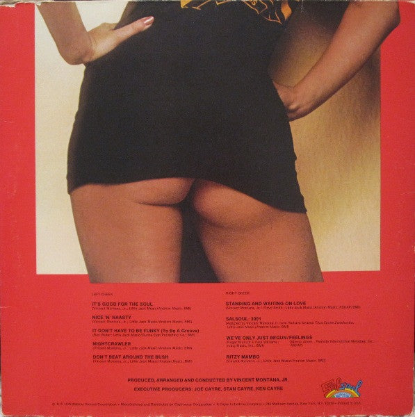 The Salsoul Orchestra – Nice 'N' Naasty - VG+ LP Record 1976 Salsoul USA Vinyl - Disco / Funk / Soul - Shuga Records