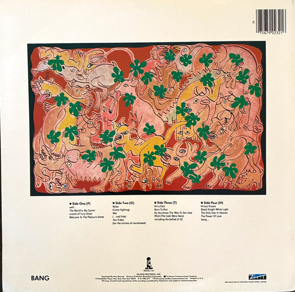 Frankie Goes To Hollywood - Welcome To The Pleasuredome - Mint- (VG+ cover) 2 LP Record 1984 Island ZTT USA Vinyl - Pop Rock / Synth-Pop - Shuga Records
