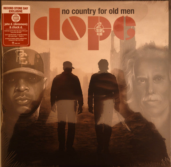 Dope (Chuck D &John Densmore) - No Country For Old Men - Mint- LP Record Store Day 2026 ORG Music RSD Oxblood Docs Transparent High-Melt Vinyl - Hip Hop / Conscious