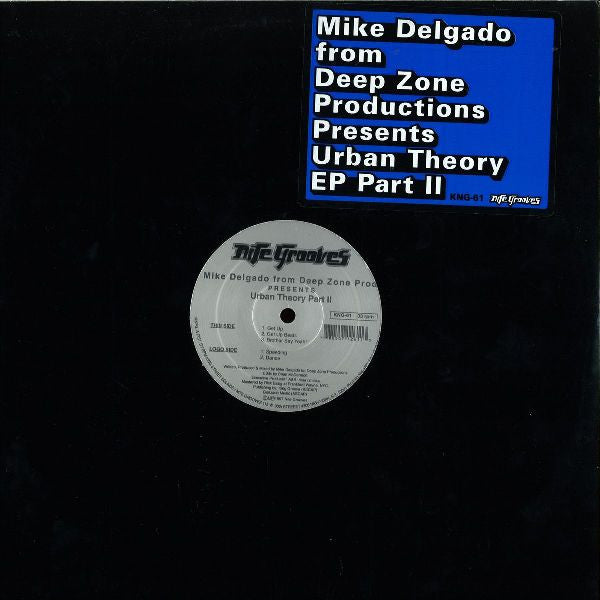 Mike Delgado From Deep Zone Prod. - Urban Theory EP Part II - VG+ 12" Single Record 1997 Nite Grooves USA Vinyl - House / Deep House / Garage House - Shuga Records