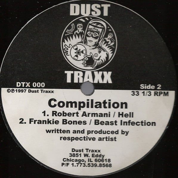 Various (Paul Johnson/Robert Armani/Frankie Bones/James Christian) - Dust Traxx Compilation - New 12" EP Record 1997 Dust Traxx USA Vinyl - Chicago House / Techno