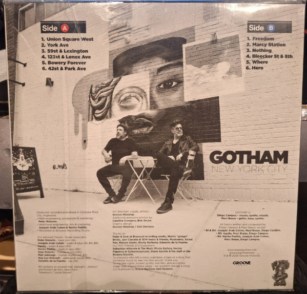 Gotham - New York City - New LP Record 2025 Groove Historias Argentina Vinyl - Latin / Rock n' Roll - Shuga Records